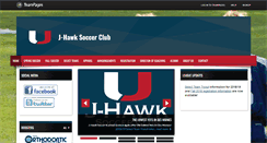 Desktop Screenshot of jhawksoccerclub.com